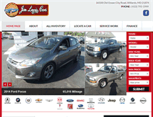 Tablet Screenshot of jimlewiscars.com